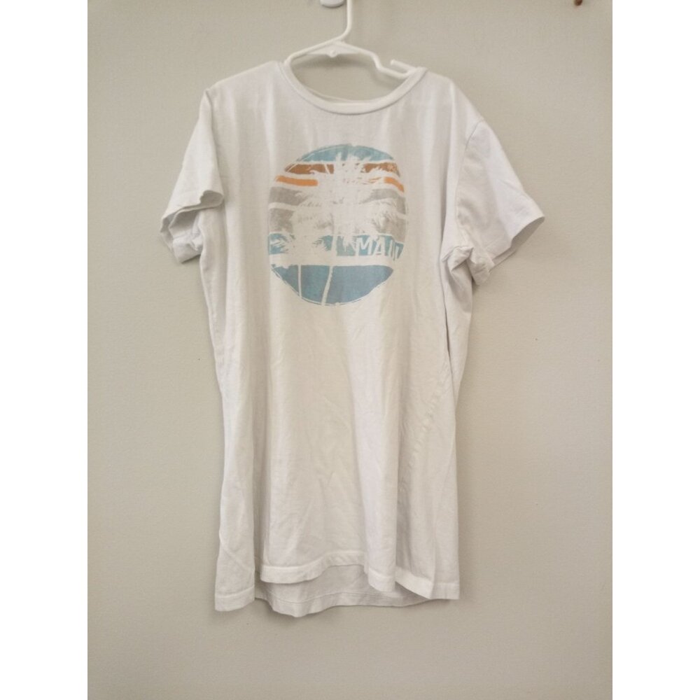 Island Girl Kids White Short Sleeve Tee XL